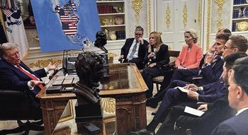 Trump'tan dikkat çeken paylaşım! 'İşte yeni ABD haritası'