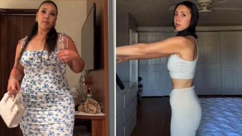 Bir yıl içinde 95 kilodan 58'e düştü! 2 çocuk annesinin mucize değişimi