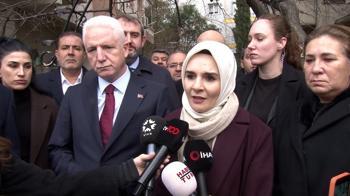 Atlas Çağlayan'ın ailesine taziye ziyareti: Aile Bakanı Göktaş: 'Ailenin acısını çok derinden paylaşıyoruz'