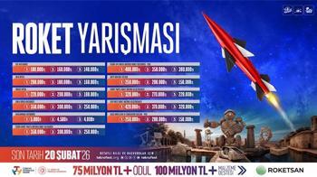 TEKNOFEST Roket Yarışması 2026’da başvurular 20 Şubat tarihine kadar sürecek