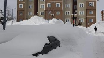 Kar seviyesi 4,36 olarak ölçüldü! Şehirden gelen görüntüler inanılmaz