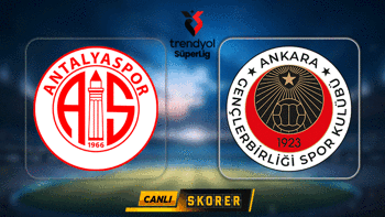 CANLI | Süper Lig'de Antalyaspor - Gençlerbirliği maçı