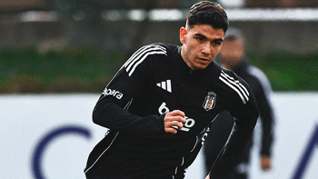 Beşiktaş'ta yeni transfer Yasin Özcan ilk idmanına çıktı
