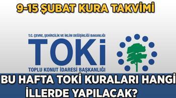 9-15 Şubat TOKİ kura takvimi: Hangi ilde TOKİ kura çekimi ne zaman? İstanbul-Ankara-İzmir-Kocaeli-Bursa kura tarihi belli oldu mu?