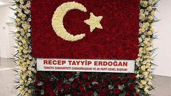 Son dakika... Cumhurbaşkanı Erdoğan’dan MHP’nin 57. kuruluş yıl dönümüne Türk bayraklı aranjman