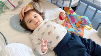 SMA'lı Teoman bebek ilacına kavuştu: Bütün bekleyen çocuklarımıza umut olsun