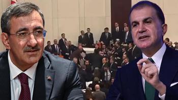 Cumhurbaşkanı Yardımcısı Cevdet Yılmaz ve AK Parti Sözcüsü Ömer Çelik'ten CHP'ye tepki: Provokatif yaklaşım