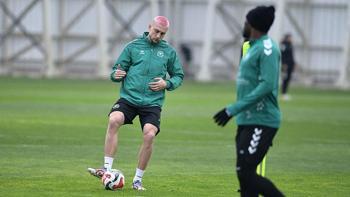 Konyaspor, Alanyaspor müsabakası hazırlıklarını sürdürdü