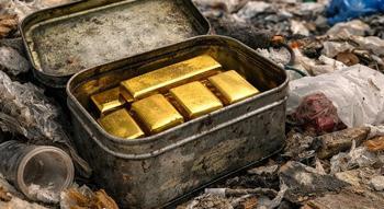 Ev temizliği başına bela oldu! 20 külçe altını 'yanlışlıkla' çöpe attı: 'Samanlıkta iğne aradık'