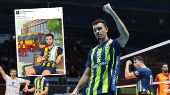 Fenerbahçe'den Galatasaray'a gönderme: İyi ter attık