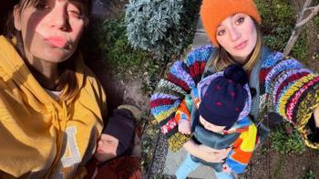 Kural bozdu! Gizem Karaca, kızı Leyla Yaz'ın yüzünü ilk kez gösterdi