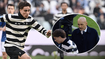 Juventus'ta Kenan Yıldız ile Luciano Spalletti arasında gergin anlar!