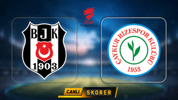 Türkiye Kupası'nda Beşiktaş'ın rakibi Rizespor