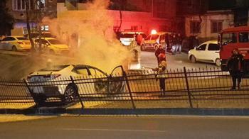 ‘Dur' ihtarına uymayıp otomobille kaçmaya çalıştılar! Yasaklı madde testleri pozitif çıktı