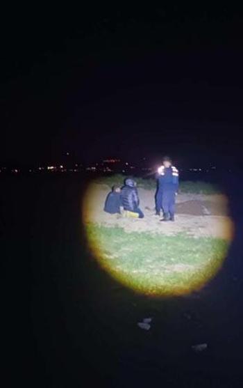 Sit alanında gece baskını! Türbe çevresinde kaçak kazı yapan 7 kişi suçüstü yakalandı