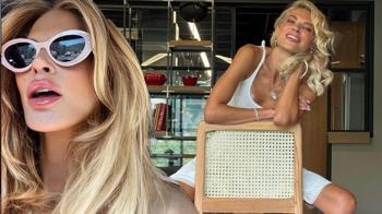 Görenler inanamadı! Şeyda Coşkun’un parmak arası çizmeleri olay oldu