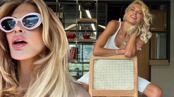 Görenler inanamadı! Şeyda Coşkun’un parmak arası çizmeleri olay oldu