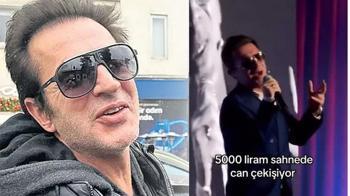 Teoman’ın canlı performansı sosyal medyada olay oldu: 5 bin lira sahnede can çekişiyor