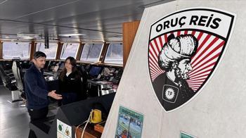 Oruç Reis Sismik Araştırma Gemisinin operasyonel süreç takibinde kadın gücü