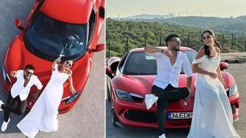 Dilan ve Engin Polat'ın kırmızı Ferrari'si satışta! İstenen fiyat dudak uçuklattı: Artık tiksinti geldi