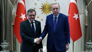 Cumhurbaşkanı Erdoğan, Almanya Dışişleri Bakanı Wadephul'u kabul etti