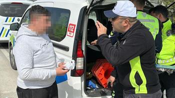 Yer: Kütahya! Ehliyetsiz sürücüye 399 bin lira ceza