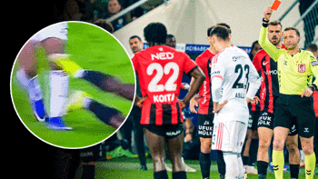 Beşiktaş maçındaki kırmızı kartı eski hakem değerlendirdi! 'VAR için delil yok'