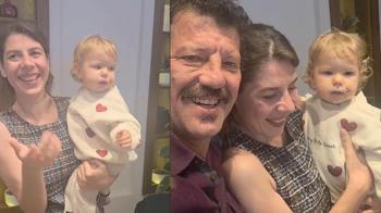 İlker Aksum eşinin doğum gününü kutladı! Pastayı birlikte üflediler...