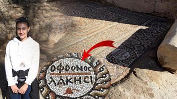 Kazı ekibi şaşkın: Antik kentte 1500 yıl önce yapılan mozaikten günümüze ulaşan mesaj