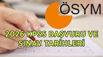 KPSS başvuruları ne zaman başlıyor? KPSS sınav oturumları hangi tarihlerde yapılacak?