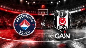Bahçeşehir Koleji - Beşiktaş GAIN maçı canlı yayın izle bilgileri: Basketbol Süper Ligi play-off yarı final serisi Bahçeşehir Koleji - Beşiktaş maçı saat kaçta, hangi kanalda?