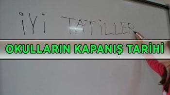 Okullar ne zaman kapanıyor? 2025-2026 eğitim öğretim yılı ne zaman bitiyor? Yaz tatiline kaç gün kaldı?