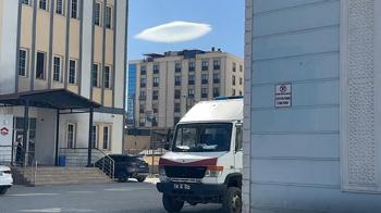 İlçede heyecan yaratan görüntü! Açıklama geldi: UFO sandık