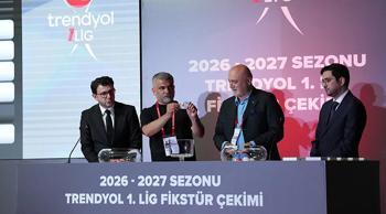 1. Lig'de 2026-27 sezonu öncesi fikstür çekildi!