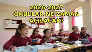 2026-2027 MEB okullar ne zaman açılacak? İlkokul, ortaokul, lise başlangıç tarihleri