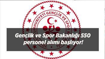 GSB personel alımı başlıyor! Gençlik ve Spor Bakanlığı 550 personel alımı başvuruları ne zaman, kimler başvurabilecek?