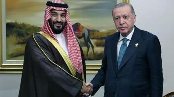 Cumhurbaşkanı Erdoğan Suudi Arabistan Veliaht Prensi Muhammed Bin Selman ile görüştü