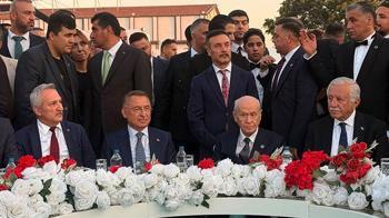 Devlet Bahçeli, nikah şahidi oldu
