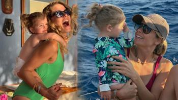 Luna'nın keyfi yerinde! Burcu Biricik ve kızından yeni paylaşım