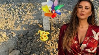 Selen Görgüzel'i yıkan ölüm! 'Huzurla uyu benim güzel oğlum'