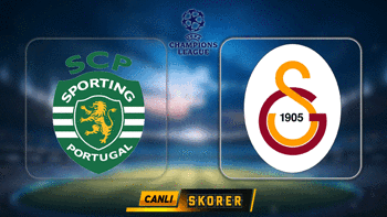 Galatasaray, Şampiyonlar Ligi'nde Sporting deplasmanında