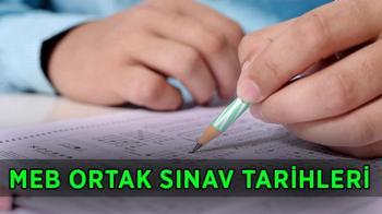 MEB 1. Dönem 1. yazılı sınavlar ne zaman, hangi tarihte yapılacak?