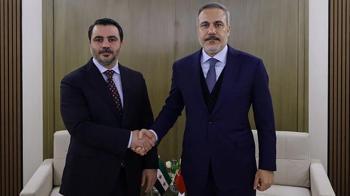 Dışişleri Bakanı Hakan Fidan Suriye Dışişleri Bakanı Şeybani ile görüştü