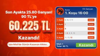 Son Ayakta 25.80 Ganyan! 90 TL’ye 60.225 TL Kazandı! İşte Misli’de Günün Kazanan Altılısı…