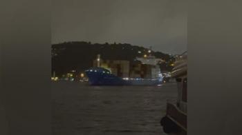 İstanbul Boğazı'nda sürüklenen gemi kurtarıldı