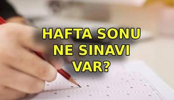 24-25 Ekim ne sınavı var? ÖSYM sınav takvimi 2026