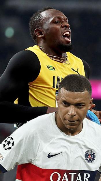 Mbappe, Usain Bolt'un teklifini kabul etti! 100 metrede dev yarış