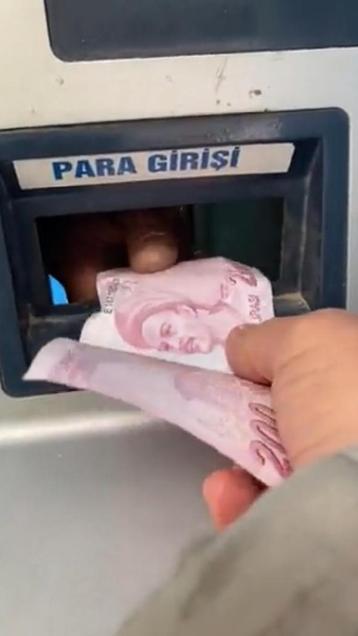 Parayı ‘elle alan’ ATM şaşkınlık yaratmıştı İyi niyetli davrandım biraz