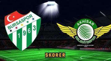 Bursaspor - Akhisarspor: 0-0