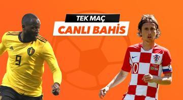 Belçika - Hırvatistan maçı Tek Maç ve Canlı Bahis seçenekleriyle Misli.com’da 